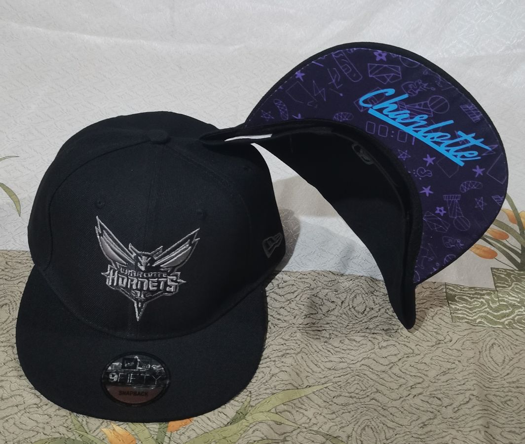 2022 NBA Charlotte Hornets Hat YS1009->nba hats->Sports Caps
